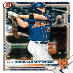 Pete Crow-Armstrong - 2021 Topps/Bowman MLB Prospect Series Card